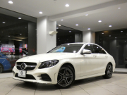 メルセデスベンツ Cクラス C200 AVG AMGﾗｲﾝ ﾚｰﾀﾞｰｾｰﾌﾃｨPKG　後期 BSG搭載 有償色 黒革 ﾋｰﾀｰ ﾅﾋﾞTV carplay Bｶﾒﾗ PTS ﾏﾙﾁﾋﾞｰﾑLED ｱﾝﾋﾞｴﾝﾄﾗｲﾄ AMGｽﾀｲﾘﾝｸﾞ&18AW　2年保証