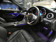 メルセデスベンツ Cクラス C200 AVG AMGﾗｲﾝ ﾚｰﾀﾞｰｾｰﾌﾃｨPKG　後期 BSG搭載 有償色 黒革 ﾋｰﾀｰ ﾅﾋﾞTV carplay Bｶﾒﾗ PTS ﾏﾙﾁﾋﾞｰﾑLED ｱﾝﾋﾞｴﾝﾄﾗｲﾄ AMGｽﾀｲﾘﾝｸﾞ&18AW　2年保証