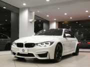 BMW Mシリーズ M3 MDCT　後期 ﾚｰﾝCHW ｸﾙｺﾝ 黒革 ﾋｰﾀｰ iﾄﾞﾗｲﾌﾞﾅﾋﾞ(第6世代ﾀｯﾁP対応) ☆harmank Bｶﾒﾗ PDC LEDﾗｲﾄ&ﾃｰﾙﾗﾝﾌﾟ 専用ｴｸｽﾃﾘｱ&19AW 431ps　2年保証
