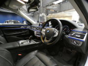 BMW 7シリーズ 740i ﾌﾟﾗｽPKG　☆有償色 ｺﾝﾌｫA Dｱｼｽﾄ+ 追ACC ﾚｰﾝCHW 衝突軽減 黒革 全席ﾋｰﾀｰ ﾏｯｻｰｼﾞ ｻﾝﾙｰﾌ iﾄﾞﾗｲﾌﾞﾅﾋﾞ(第6世代ﾀｯﾁP対応) 全周囲ｶﾒﾗ PDC ☆ﾚｰｻﾞｰﾗｲﾄ ｵｰﾄﾄﾗﾝｸ ﾛﾜﾘﾝｸﾞKIT 20AW　2年保証