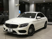 メルセデスベンツ Cクラス C250ｽﾎﾟｰﾂ ﾚｰﾀﾞｰｾｰﾌﾃｨPKG　ｷｰﾚｽｺﾞｰ ☆有償色 黒革 ﾋｰﾀｰ ﾅﾋﾞTV Bｶﾒﾗ PTS LEDﾗｲﾄ ｱﾝﾋﾞｴﾝﾄﾗｲﾄ ﾊﾟﾅﾒﾘｶｰﾅｸﾞﾘﾙ ﾄﾗﾝｸｽﾎﾟｲﾗｰ AMGｽﾀｲﾘﾝｸﾞ&19AW　2年保証