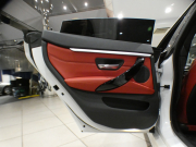 BMW 4シリーズ 420iｸﾞﾗﾝｸｰﾍﾟｽﾀｲﾙﾏｲｽﾀｰ　☆関西地区限定 追ACC ﾚｰﾝCHW 赤革 ﾋｰﾀｰ ☆ﾚｻﾞｰﾀﾞｯｼｭﾎﾞｰﾄﾞ iﾄﾞﾗｲﾌﾞﾅﾋﾞ(NBT-EVO) TV Bｶﾒﾗ PDC LEDﾗｲﾄ Mｽﾎﾟｰﾂｴｱﾛ&19AW ☆H&Rｻｽ ☆ﾐﾈﾗﾙﾎﾜｲﾄ　2年保証