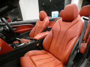 BMW 4シリーズ 440iｶﾌﾞﾘｵﾚ Mｽﾎﾟｰﾂ ﾌｧｽﾄﾄﾗｯｸPKG　後期 ｺﾝﾌｫA 追ACC ﾚｰﾝCHW 赤革 ﾋｰﾀｰ iﾄﾞﾗｲﾌﾞﾅﾋﾞ(NBT-EVO) TV harmank Bｶﾒﾗ PDC LEDﾗｲﾄ Mｽﾎﾟｰﾂｴｱﾛ&19AW　2年保証