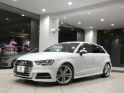 アウディ S3 S3ｽﾎﾟｰﾂﾊﾞｯｸ  ｱｼｽﾀﾝｽPKG　後期 追ACC ﾚｰﾝ&ｻｲﾄﾞｱｼｽﾄ ☆黒ﾅｯﾊﾟ革 ﾋｰﾀｰ ☆B&Oｻｳﾝﾄﾞ MMIﾅﾋﾞ ﾊﾞｰﾁｬﾙCP ｽﾏｰﾄﾌｫﾝIF Bｶﾒﾗ PDC ﾏﾄﾘｸｽLED ☆ﾚﾑｽﾏﾌﾗｰ 専用ｴｸｽﾃﾘｱ&18AW 赤ｷｬﾘﾊﾟｰ H&Rﾀﾞｳﾝｻｽ 290ps　2年保証